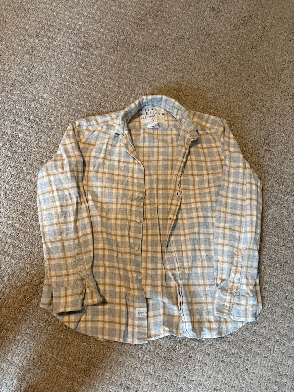 Frank and Eileen plaid shirt